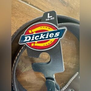 Dickies Brown Leather Belt Large 38/40 NEW